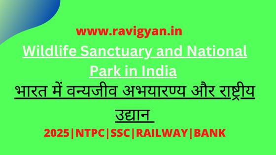 Wildlife Sanctuary and National Park in India